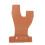Brauner PU-Leder-Bogenschieß-Handschuh, 2-Finger-Linkshandschutz 14