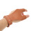 Brauner PU-Leder-Bogenschieß-Handschuh, 2-Finger-Linkshandschutz 8