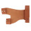 Brauner PU-Leder-Bogenschieß-Handschuh, 2-Finger-Linkshandschutz 11