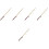 5pcs Miniature Fishing Pole Model Micro-Landscape Accessories 9
