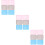 18 Pcs Comfortable Hamster Cooling Mats Washable Pet Pads 9