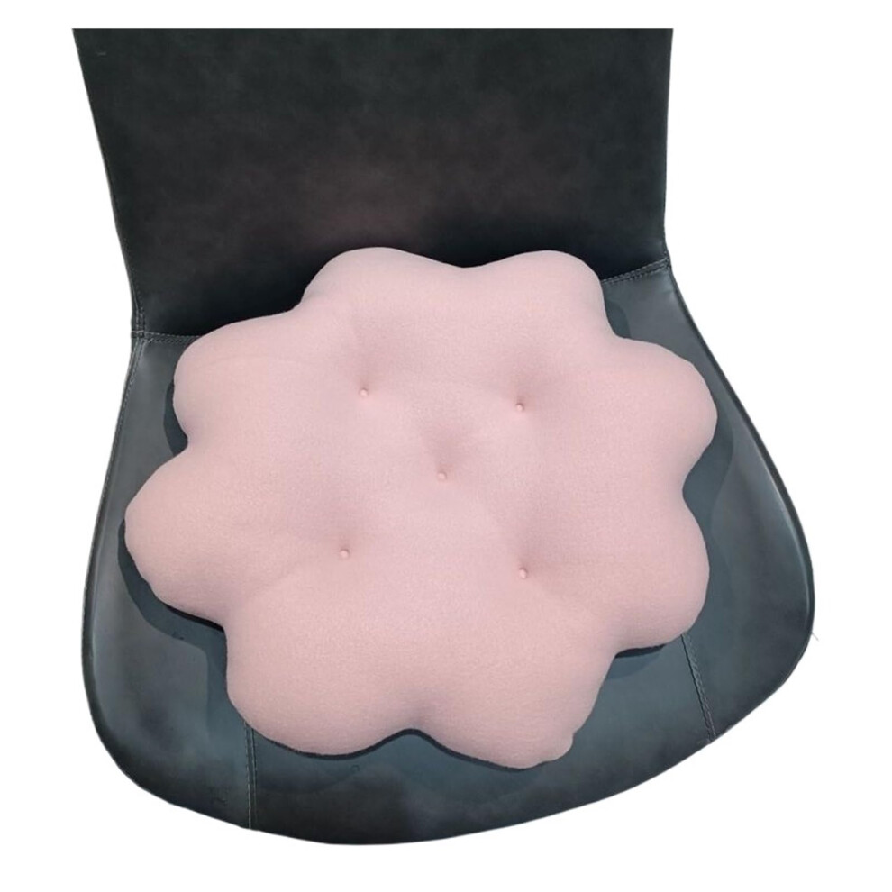 Pink Meditation Cushions Biscuit-Style Futon Mat, Tatami Cushion Meditation Rug For Adults, Office And Dining Chair Pad