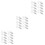 30 Pcs Curtain Clips with Rings Rustproof Drapery 5