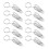 30 Pcs Curtain Clips with Rings Rustproof Drapery 1