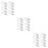 30 Pcs Curtain Clips with Rings Rustproof Drapery 9