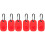 6 Pcs Silicone Keychain Protective Cover Cases For Tile Mate Pro 4