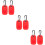 6 Pcs Silicone Keychain Protective Cover Cases For Tile Mate Pro 9