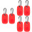 6 Pcs Silicone Keychain Protective Cover Cases For Tile Mate Pro 6