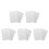 50Pcs Multi-Use White Eva Foam Sheets for Creative Kids Handicrafts 10