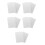 50Pcs Multi-Use White Eva Foam Sheets for Creative Kids Handicrafts 8