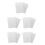50Pcs Multi-Use White Eva Foam Sheets for Creative Kids Handicrafts 7