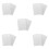 50Pcs Multi-Use White Eva Foam Sheets for Creative Kids Handicrafts 4
