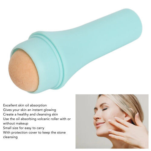 3pcs Volcanic Stone Oil Control Face Roller Reusable Absorbing Tool 2
