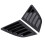 2Pcs Rear Side Window Louver Cover Left Right Rear 5