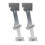 2PCS Stabilizer Jack 650lbs Support 1000lbs 2