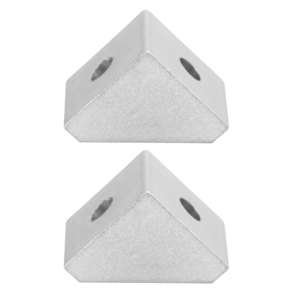 2Pcs Inside Corner Gusset Bracket RightAngled