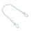 Trailer Safety Chain High Strength 1m Length with 6