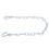 Trailer Safety Chain High Strength 1m Length with 4