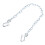 Trailer Safety Chain High Strength 1m Length with 5