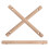 varillas madera 30 cm, 6 uds, para cuerda, redondos 3