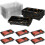 50 cajas desechables para sushi, , , pastel y llevar 1