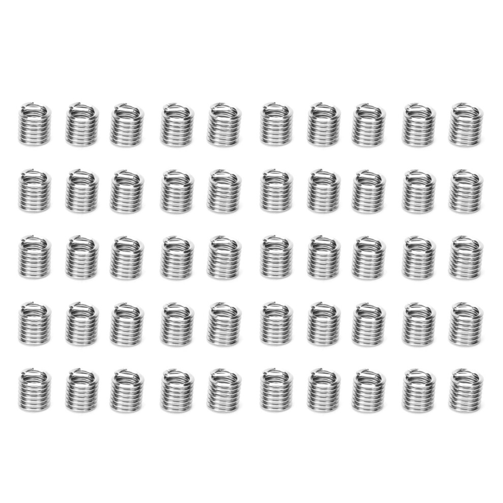 50Pcs Thread Inserts Wire Protection Sleeve Repair