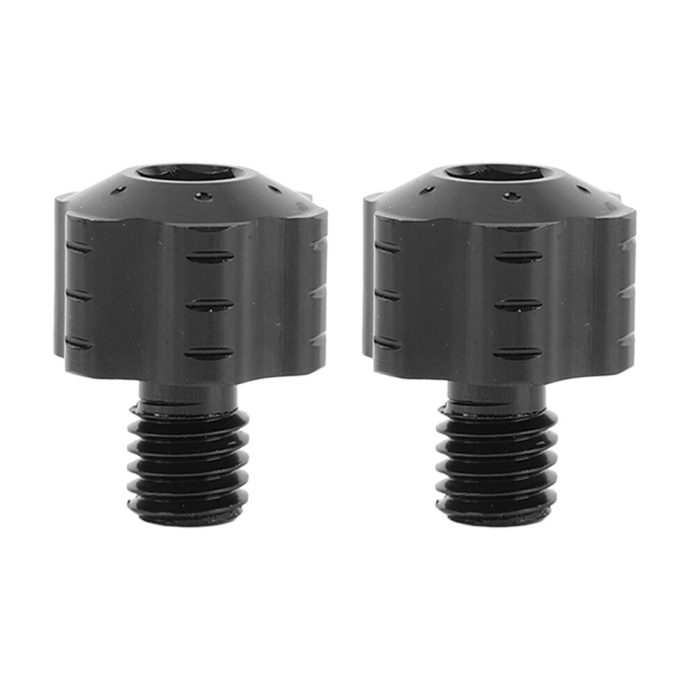 2Pcs Motorcycle Rearview Mirror Adapter Bolts Black 8320539343204