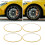 4Pcs 17 Inch Wheels Rim Protector Scratch 11