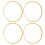 4Pcs 17 Inch Wheels Rim Protector Scratch 2