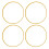 4Pcs 17 Inch Wheels Rim Protector Scratch 4