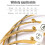 6Pcs Colorful Folk Acoustic Guitar Strings Set Copper-Caixian 4