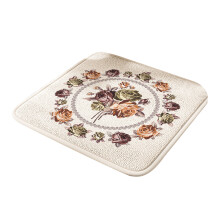 Memory Foam Chair Cushions Flower Pattern Square-Style 7 1