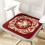 Memory Foam Chair Cushions Flower Pattern Square-Style 7 1 6