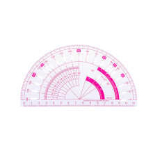 Quilting Ruler Plastic Craft Ruler-Protractor Ruler P10