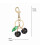 Cherry Pendant Keychain Stylish Fruit Charm Keyring-White 3