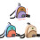 Large Capacity Pencil Case Backpack Like Pencil Pouches-Khaki 4