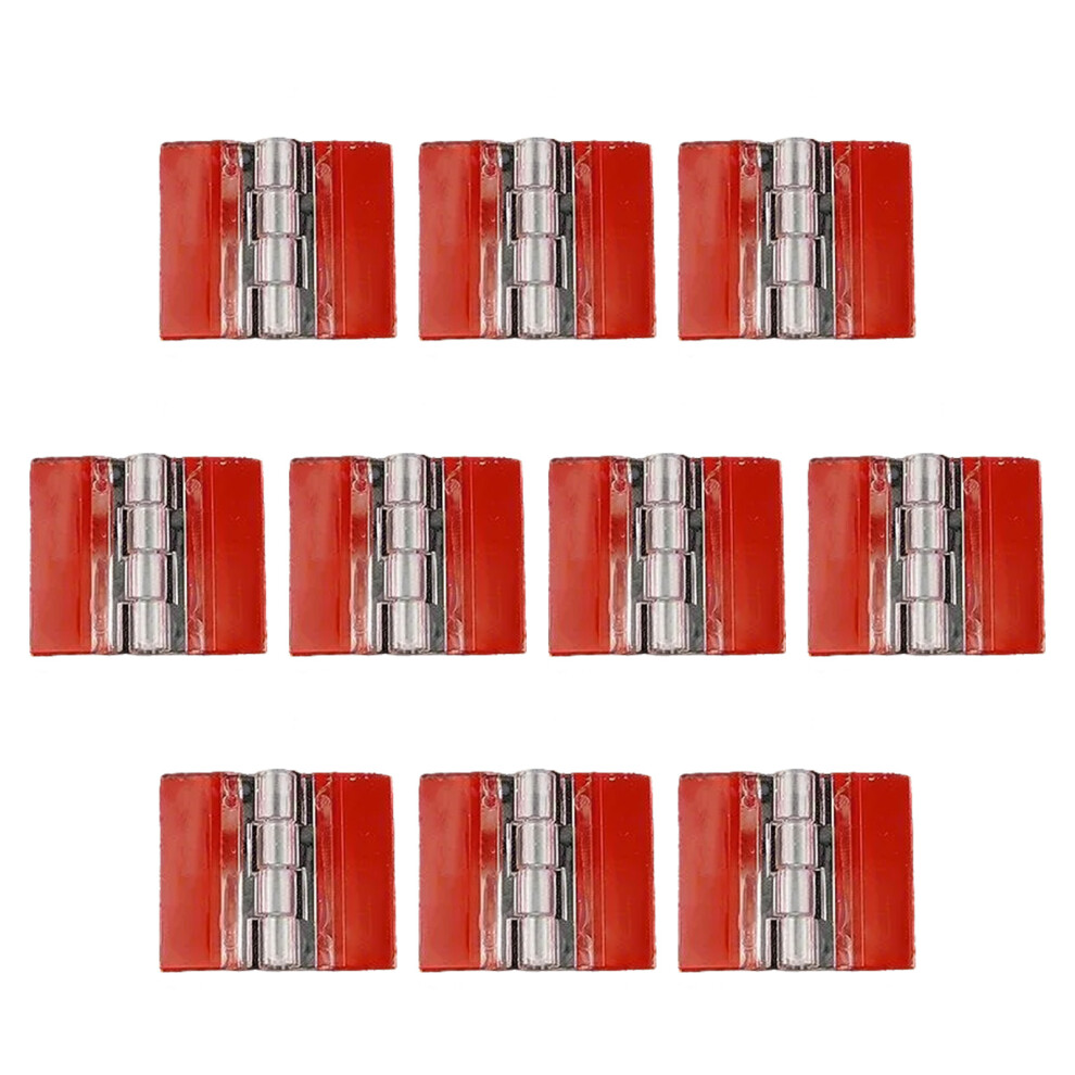 10Pcs Adhesive Clear Hinges With High Load-Medium 30X35cm 7751000160852