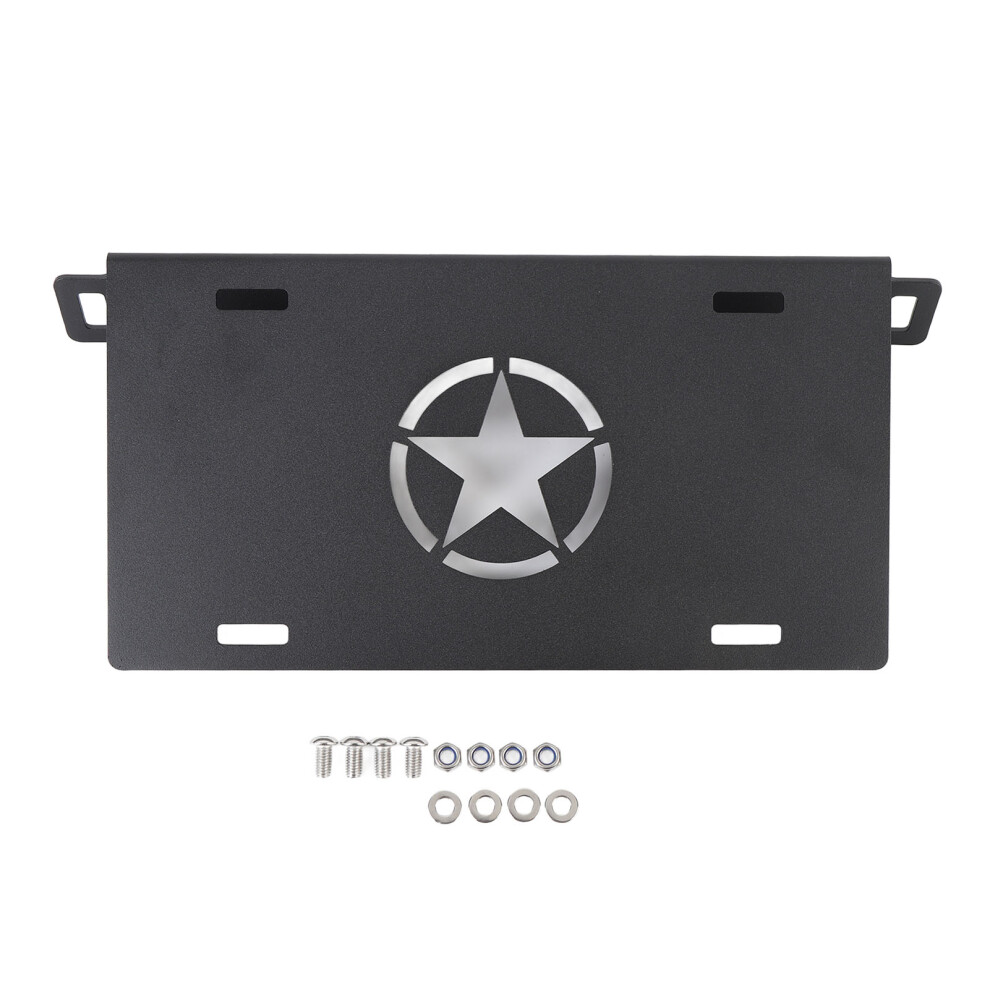 License Plate Bracket Aluminium Alloy Front Bumper 8320539343891