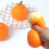 10pcs Squeeze Toys - Lifelike Orange, 6cm / 2.4in 5
