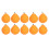 10pcs Squeeze Toys - Lifelike Orange, 6cm / 2.4in 3