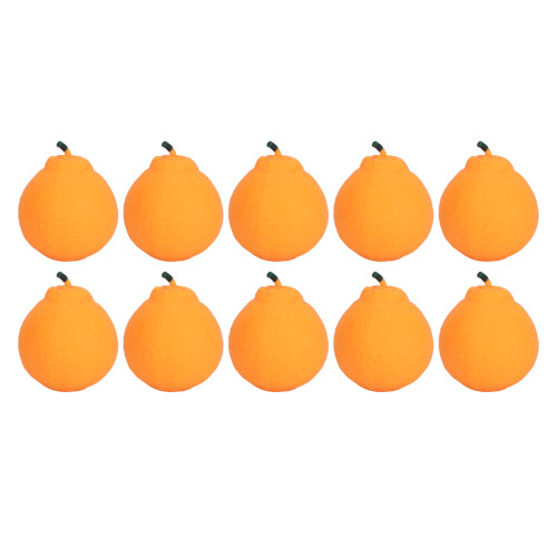 10pcs Squeeze Toys - Lifelike Orange, 6cm / 2.4in 2