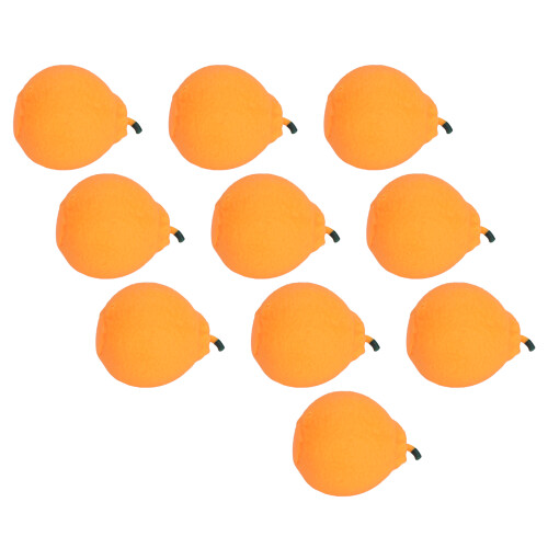 10pcs Squeeze Toys - Lifelike Orange, 6cm / 2.4in