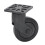 5-Inch Plastic Caster Wheel 400lb Load Silent Rubber Replacement 1