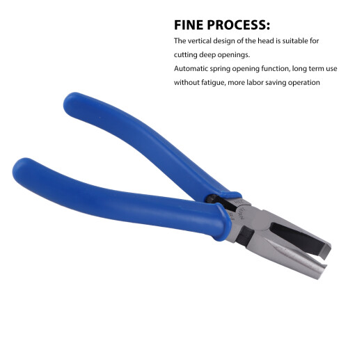5.3in Soft Wire Pliers, Chrome Vanadium Steel, Ergonomic Handle 2