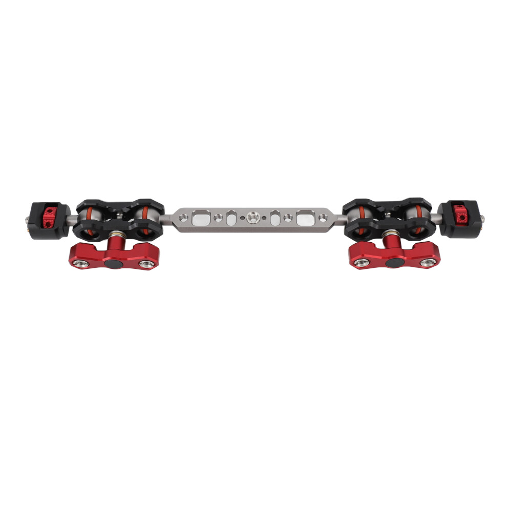 Articulating Arm With Dual Ballhead Â 12In, 4.4Lb Load, Aluminum 8791349688067