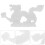 2Pcs Resin Chinese Dragon Craft Decor Small Sturdy Table Ornament 11