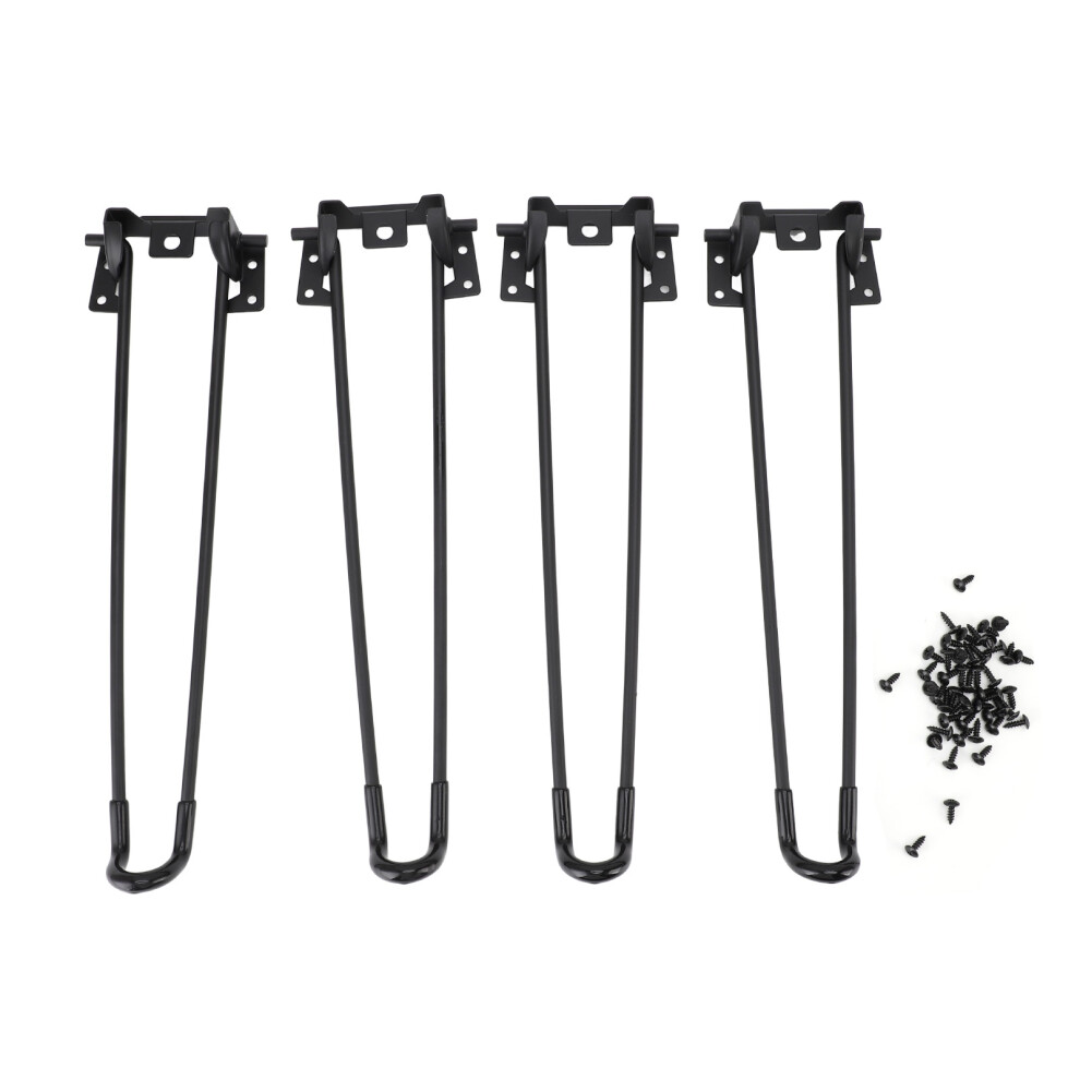 Table Legs U Shape Black Modern Minimalist Metal-image-OPC-PKH2TSV-NEW