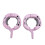 2PCS Barbell Clamps Magnetic Quick Release Weight 8