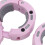 2PCS Barbell Clamps Magnetic Quick Release Weight 15