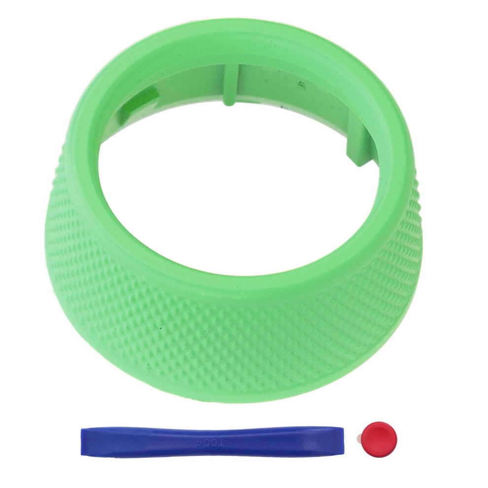 Steering Wheel Drive Mode Knob Cover Sporty Look Green 8320539345369